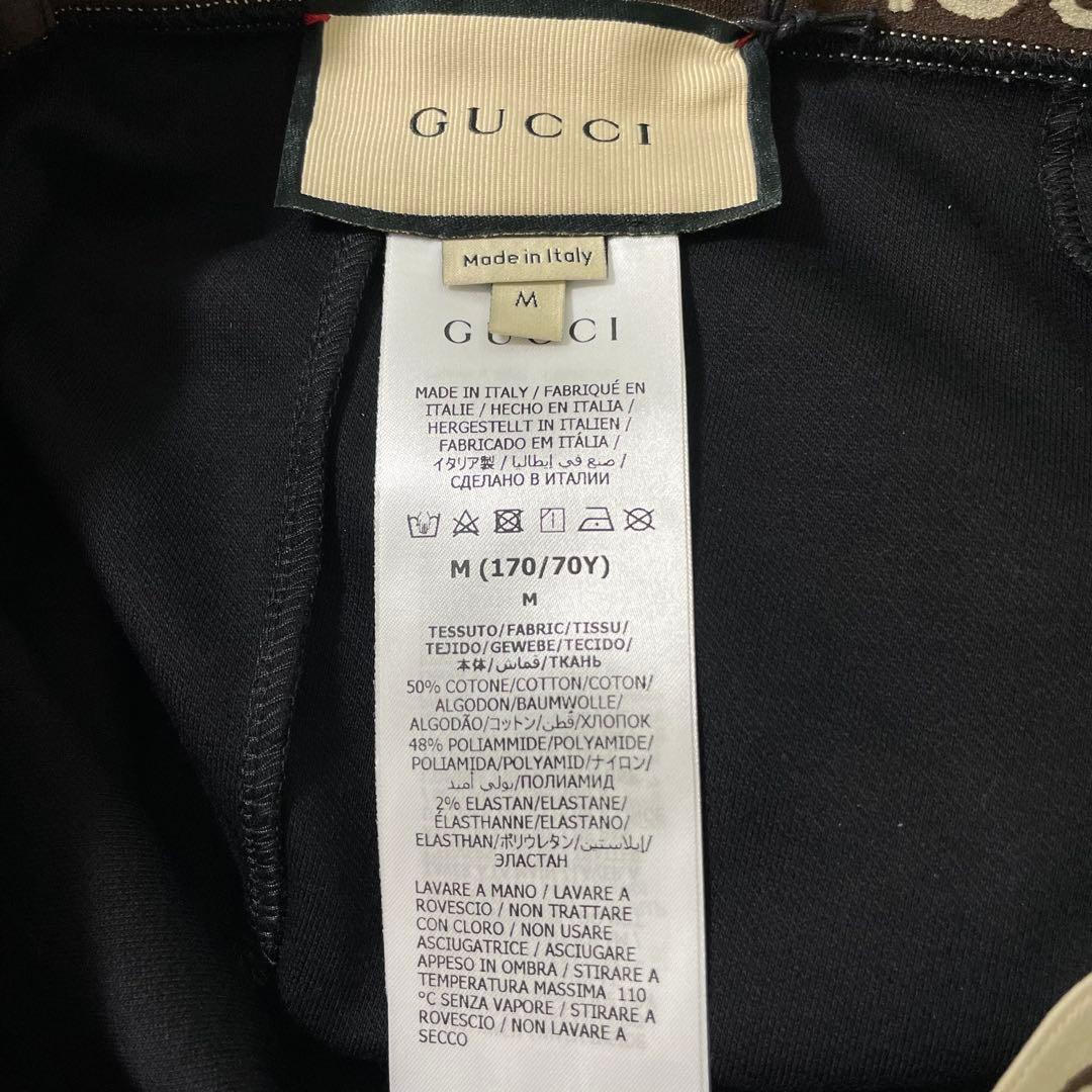 グッチ　コットンブレンド レギンス　Mサイズ　ブラック　レディース　スパッツ