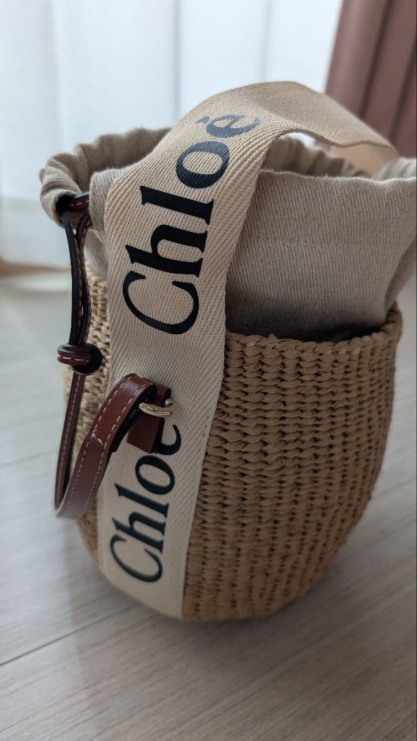Chloé バケツ型かごバッグ