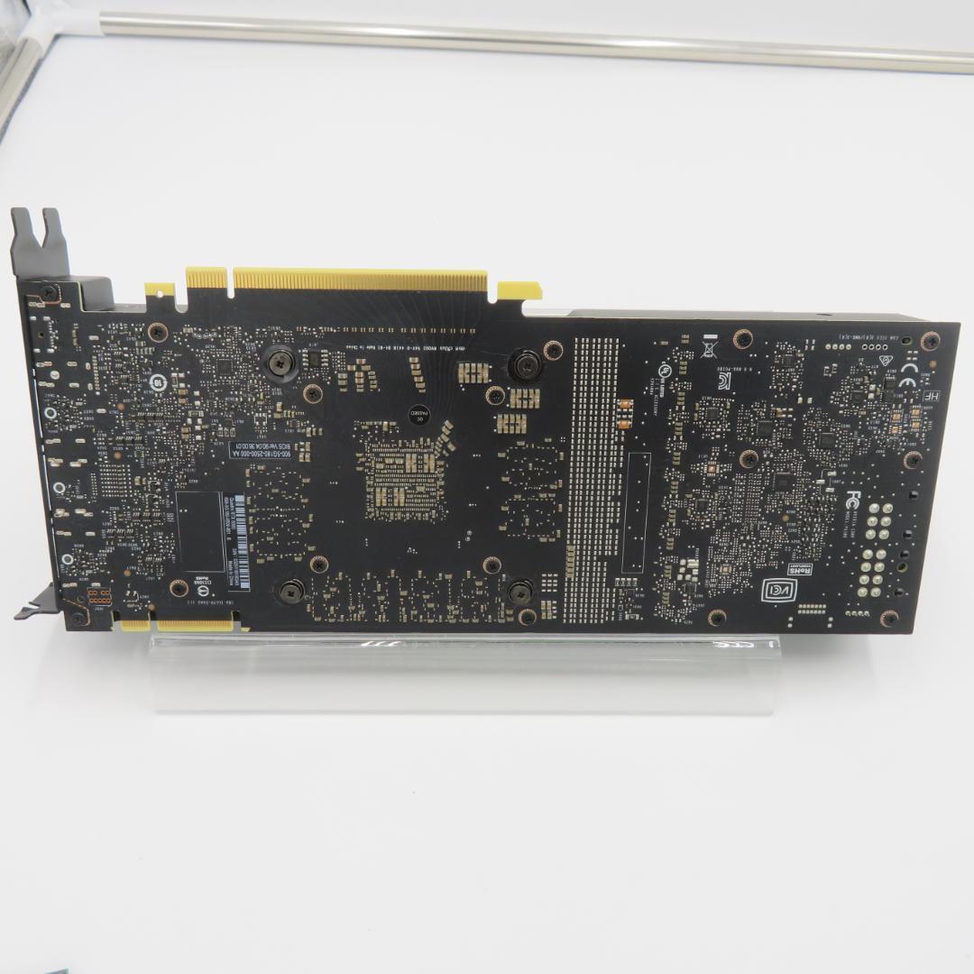 Nvidia Quadro RTX 5000 動作確認済み