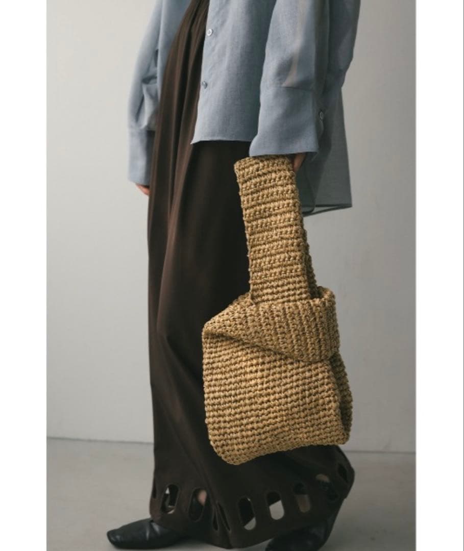 STYLEMIXER／ペーパークロシェマルシェバッグ