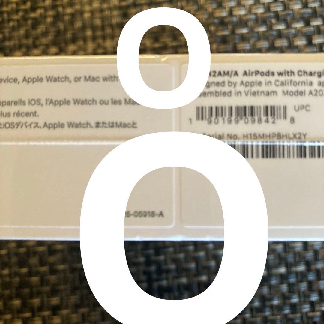 AirPods with Charging Case 新品未開封未使用