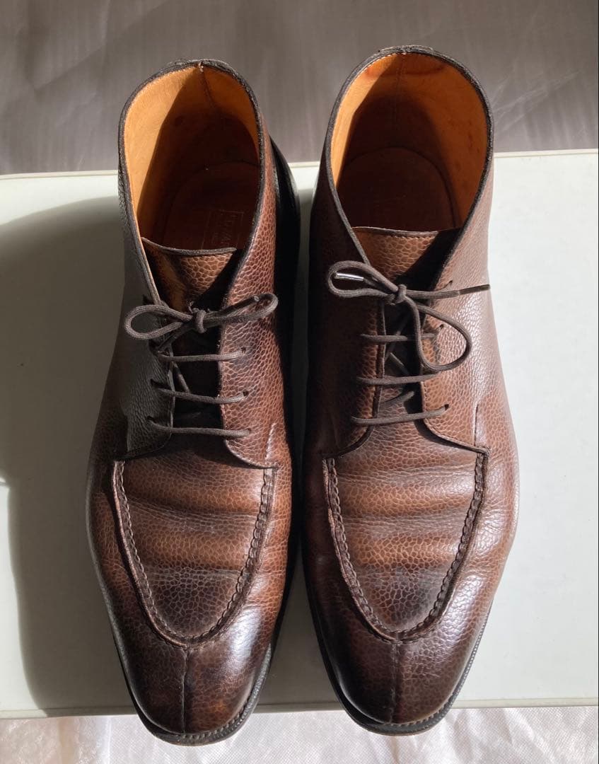 エドワードグリーン　Edward Greenブラウンチャッカブーツ