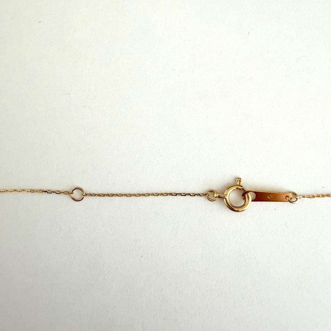 【現行品】ヴァンドーム青山 K18 0.06ct ダイヤ キャトルネックレス