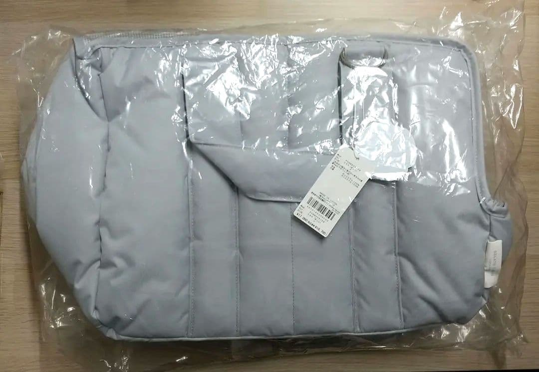 ジェラートピケ CAT&DOG ミニサイズキャリーバッグ ブルー 未開封品