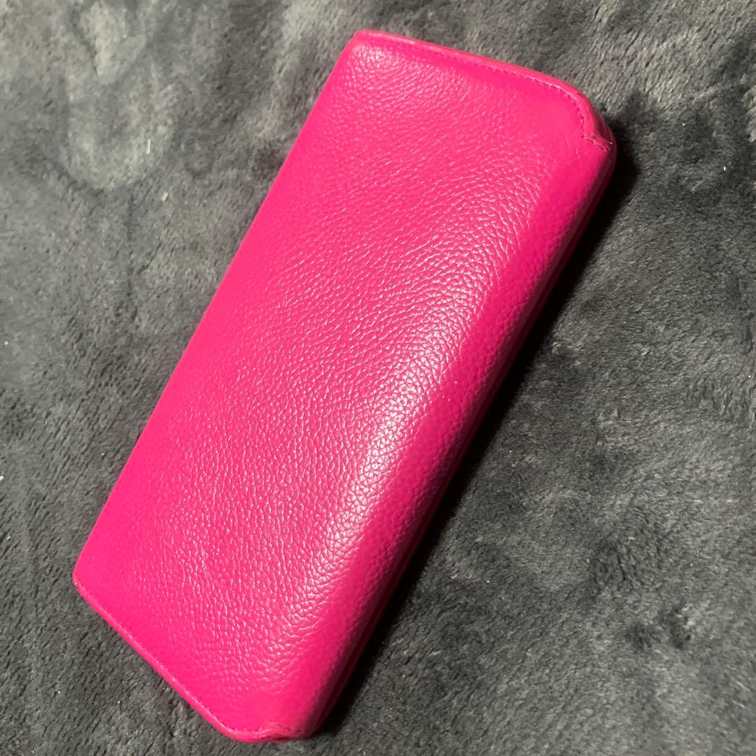 長財布　ピンク　折財布　レディーズ　バレンシアガ