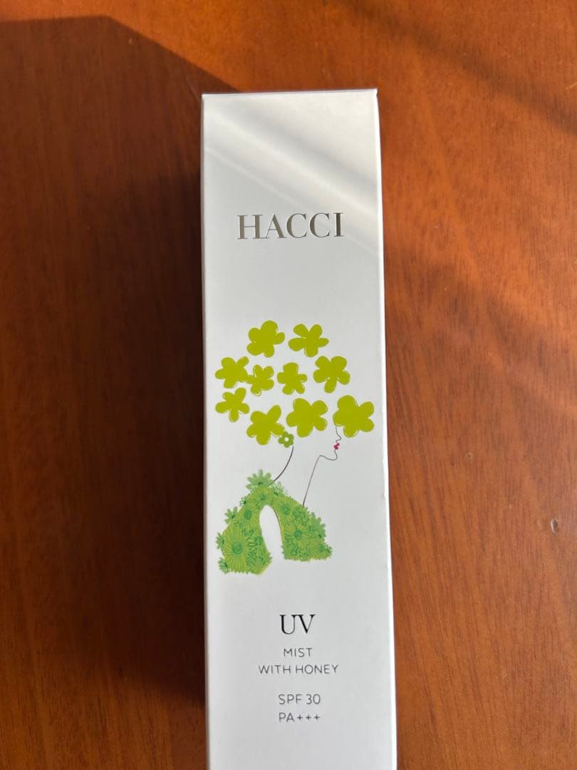 新品未開封★HACCI UV MIST WITH HONEY SPF30