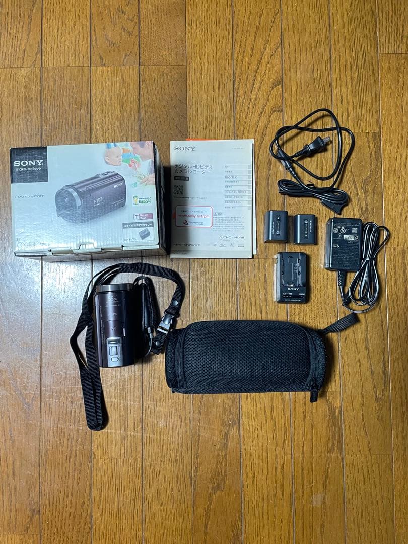 ビデオカメラ　SONY CX430V