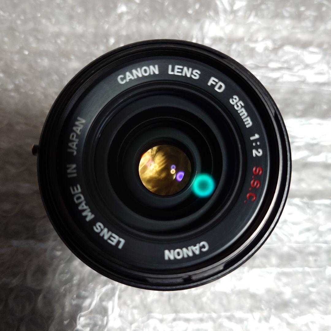 希少 Oマーク前玉凹レンズ Canon FD 35mm f2 S.S.C