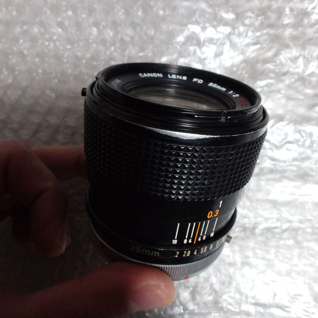 希少 Oマーク前玉凹レンズ Canon FD 35mm f2 S.S.C