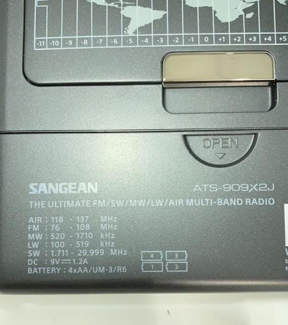 ラジオ・コンポ Sangean ATS-909X2J