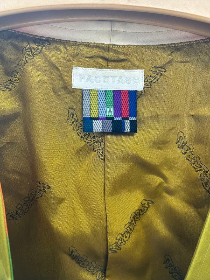 FACETASM ノーカラージャケット Mサイズ