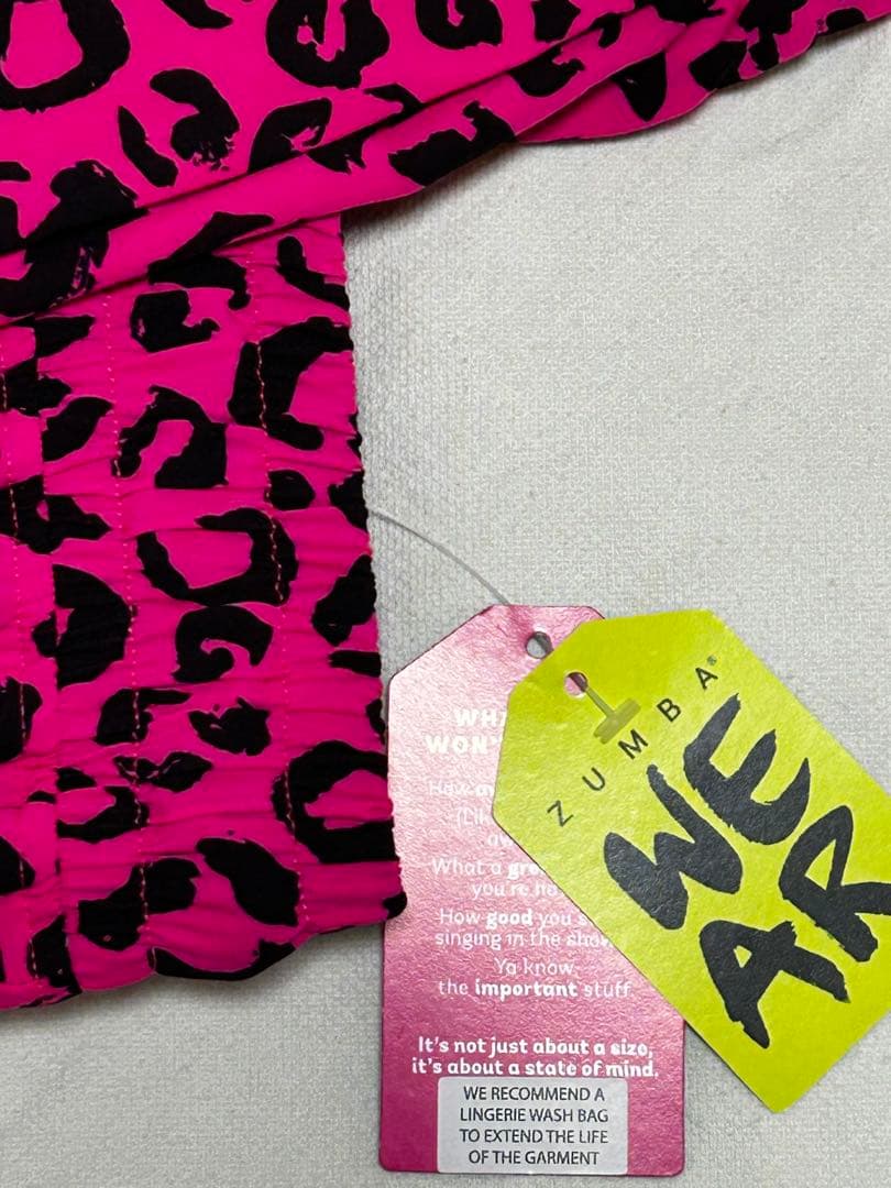 ピンク ヒョウ柄 ジョガーパンツ ZUMBA WEAR正規品