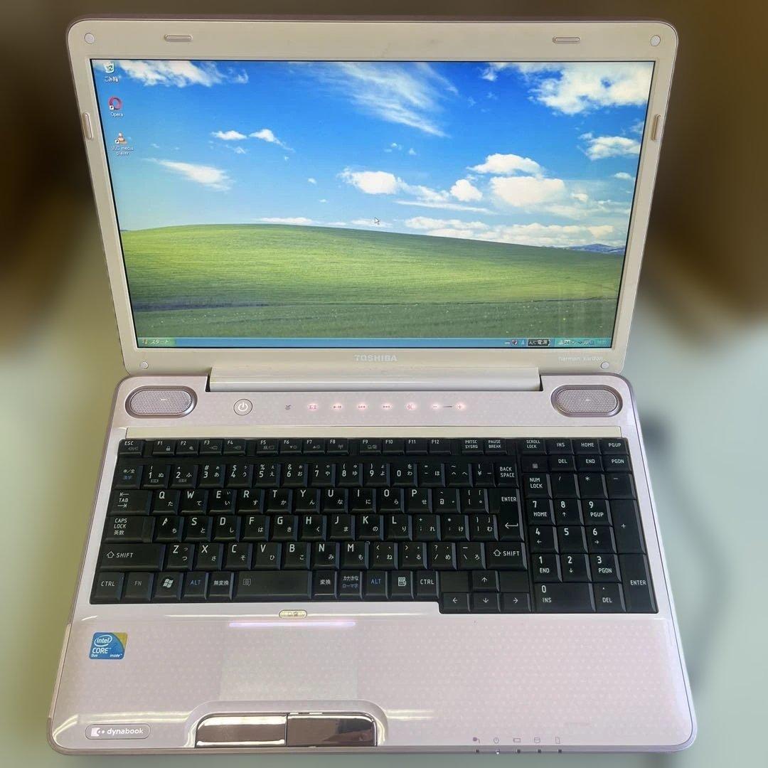 ☆訳有美品☆Windows XP☆ブルーレイ付16インチワイド大画面ノートPC☆