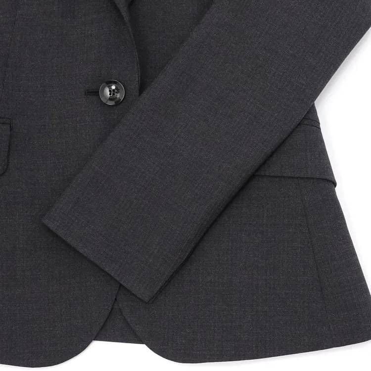 【新品】グレー スカートスーツ セットアップ