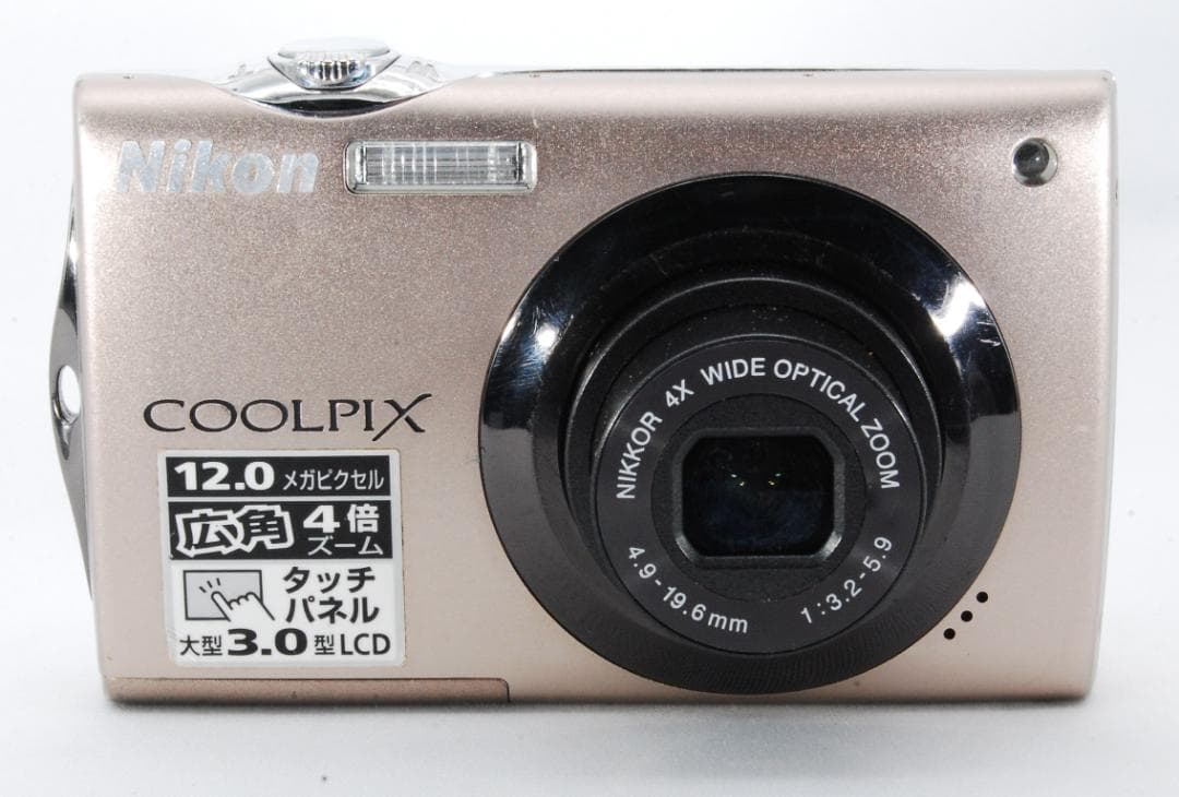 【動作確認済】Nikon Coolpix S4000 ゴールド18941104