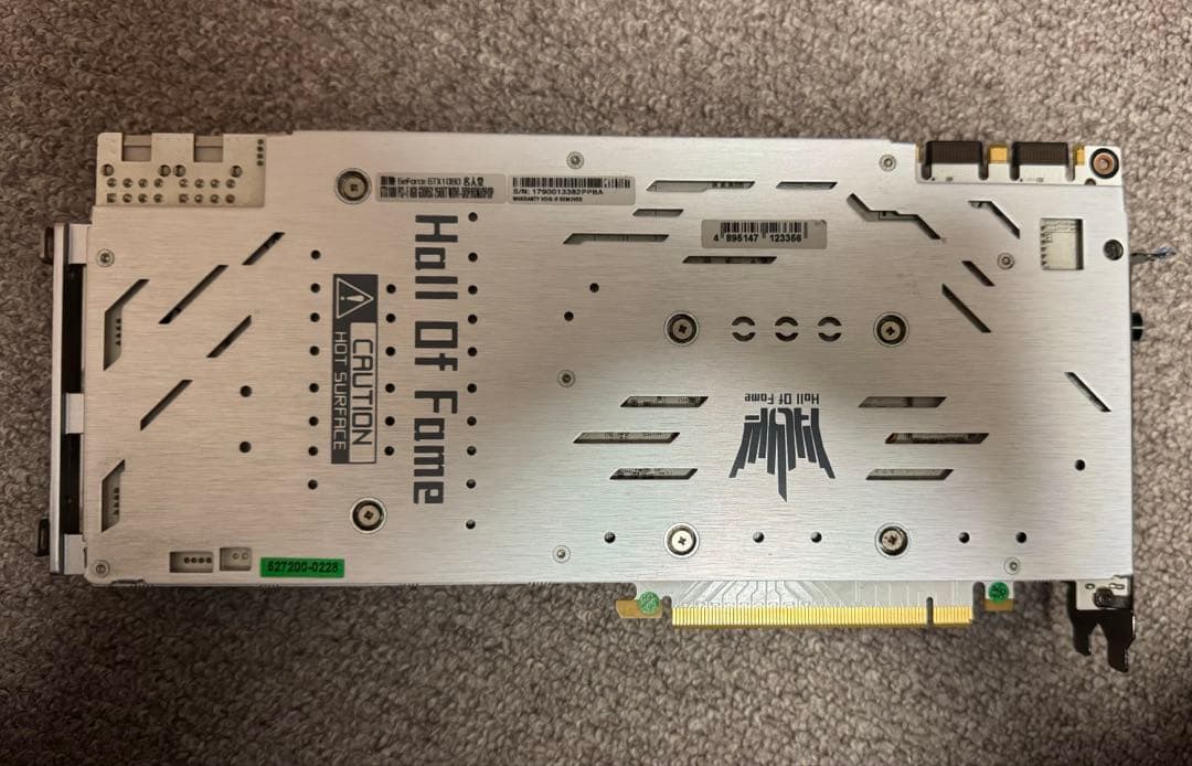 GeForce GTX 1080 GALAX HOF 訳あり