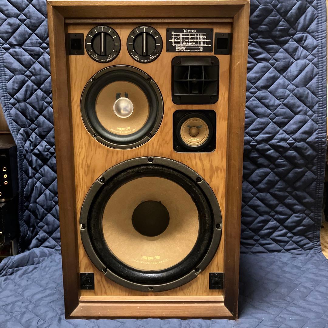 【iro】《完動品》 ビクターＢＬA- 405 4ウェイ4スピーカー①Ｒ側