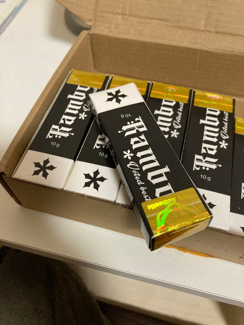 Ｒａｍｂｏ　刺青　クリーム　５本　まとめ買い可　医薬品ではありません！確認用！