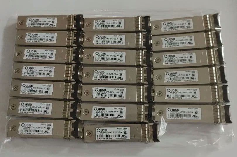 【20個セット】JDSU 8G SFP+ PLRXPL-VC-SH4-23-N