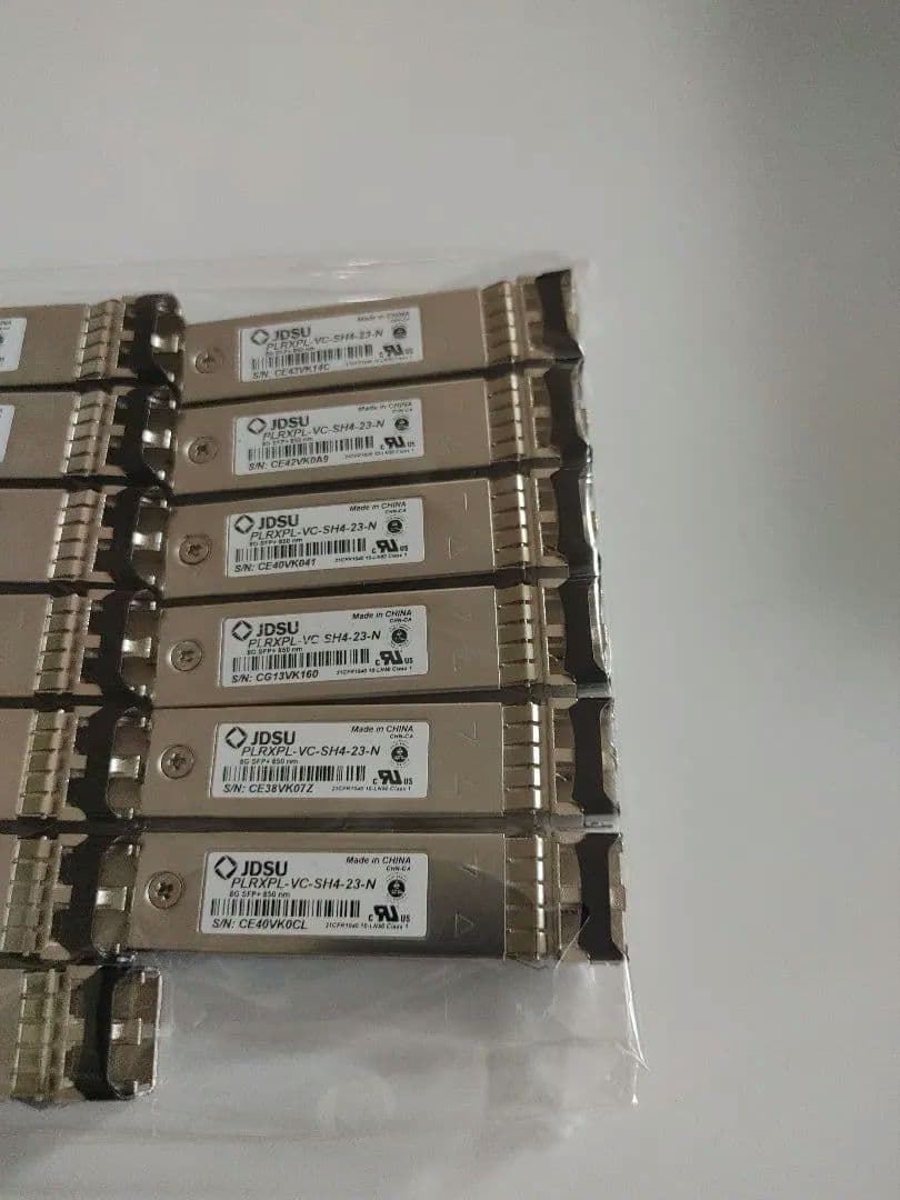 【20個セット】JDSU 8G SFP+ PLRXPL-VC-SH4-23-N