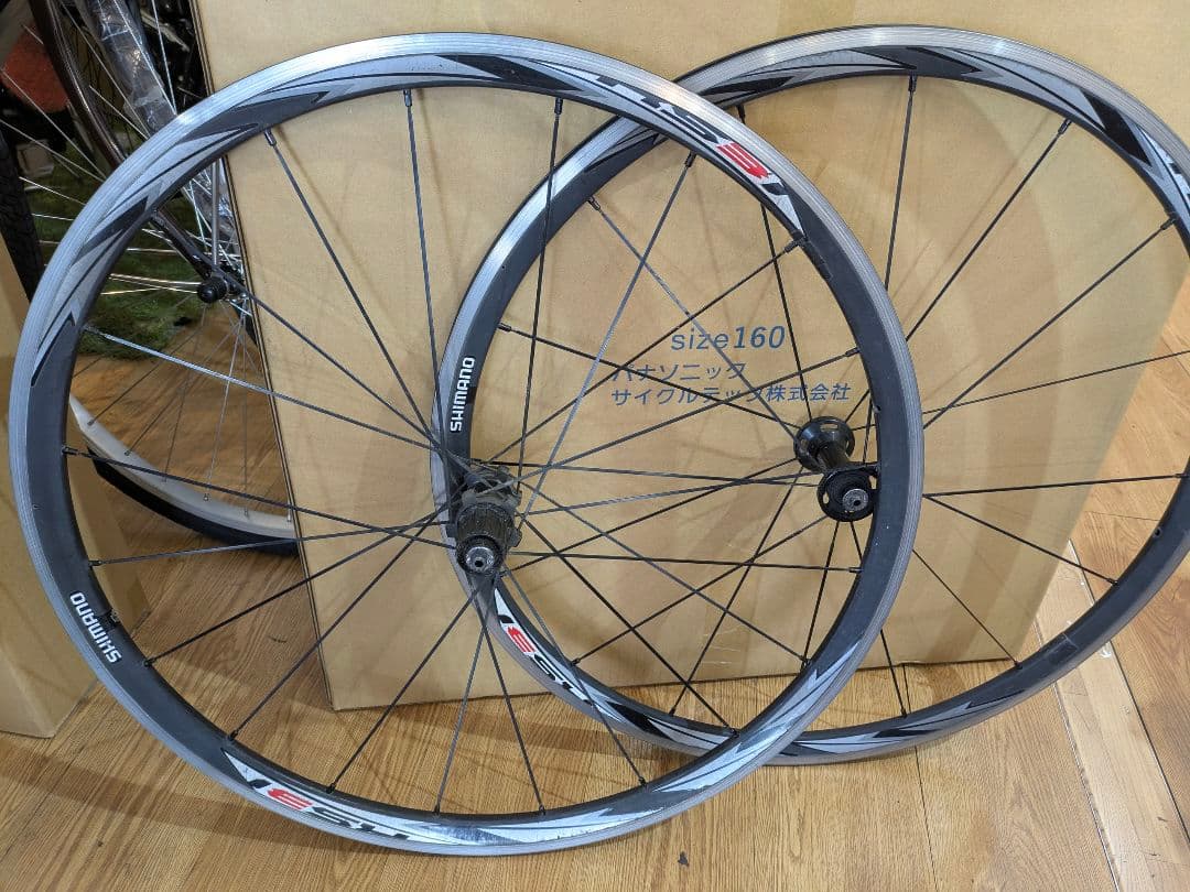 シマノ　ホイールセット　700c 前後セット　仏式　フレンチバルブ　リムブレーキ