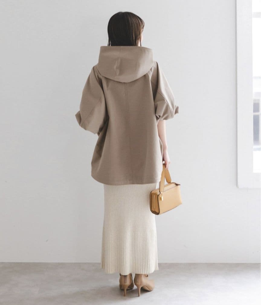 美品！Noble ハイツイストダブルクロスフーディブルゾン