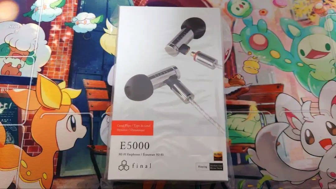 【新品未開封】高音質有線イヤホン final E5000 MMCX