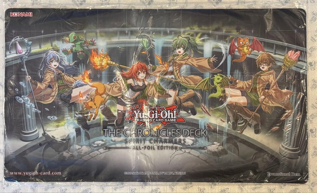 海外限定 精霊術の使い手 プレイマット 新品未開封 遊戯王 公式品