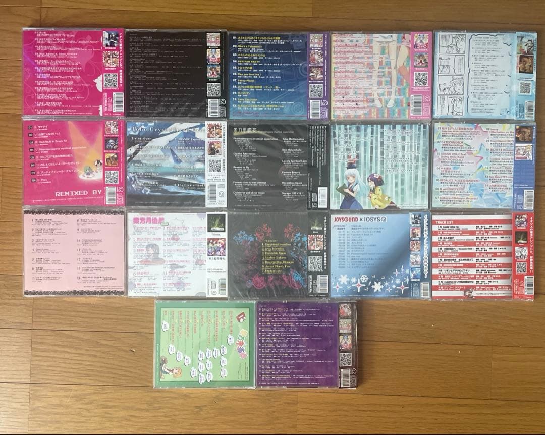 【17枚セットまとめ売り】 東方Project イオシス IOSYS 同人CD