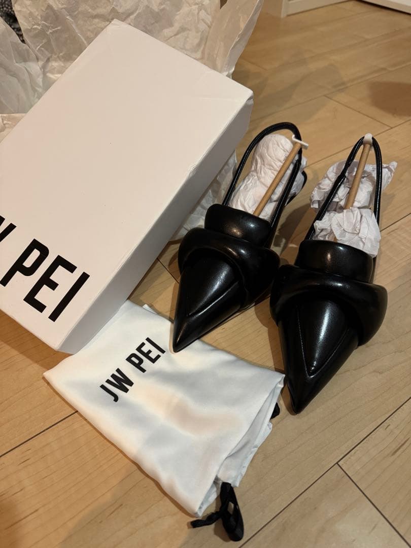 JW PEI ブラックミュール 6.5