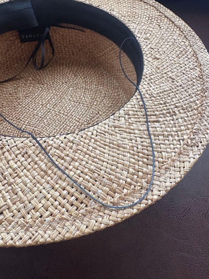 最終価格！カワムラ帽子店　カンカン帽　麦わら帽子
