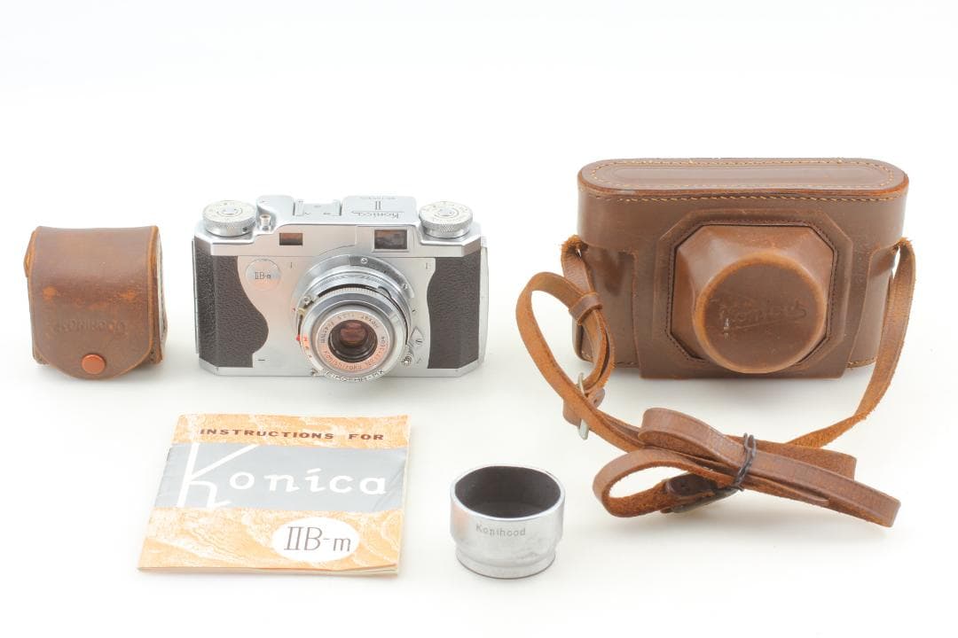 【整備済　美品】Konica IIB-m レンジファインダーカメラ #1261