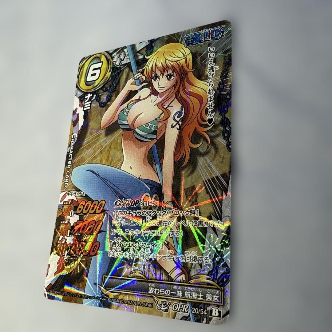 ワンピース ナミ OPR ミラバト カード