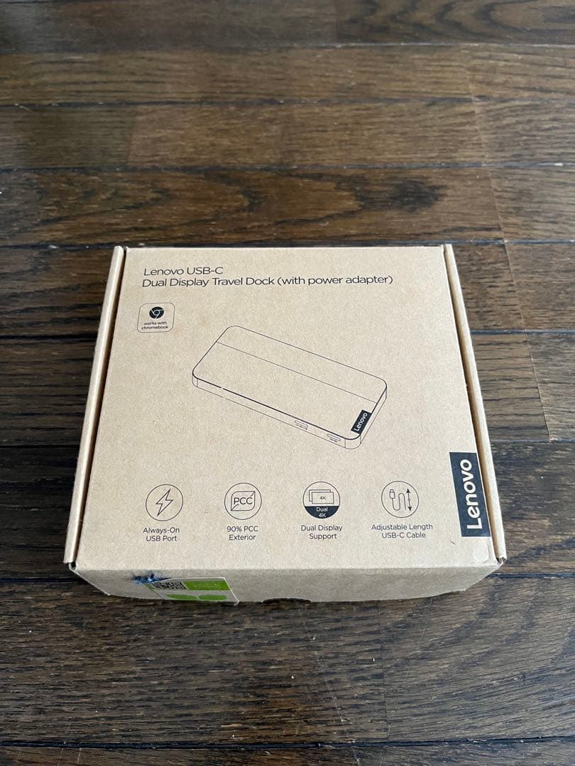 Lenovo USB Type-C デュアルディスプレイ トラベルドック