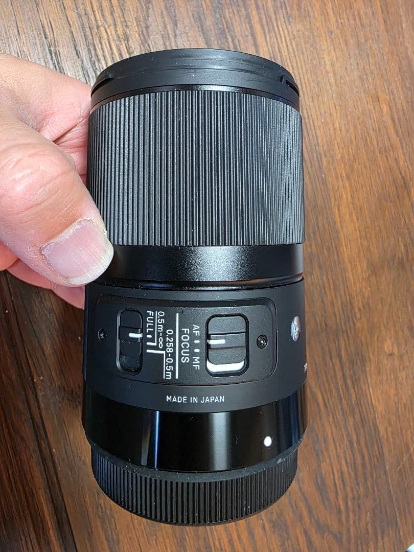 SIGMA 70mm F2.8 DG MACRO キャノンEFマウント用