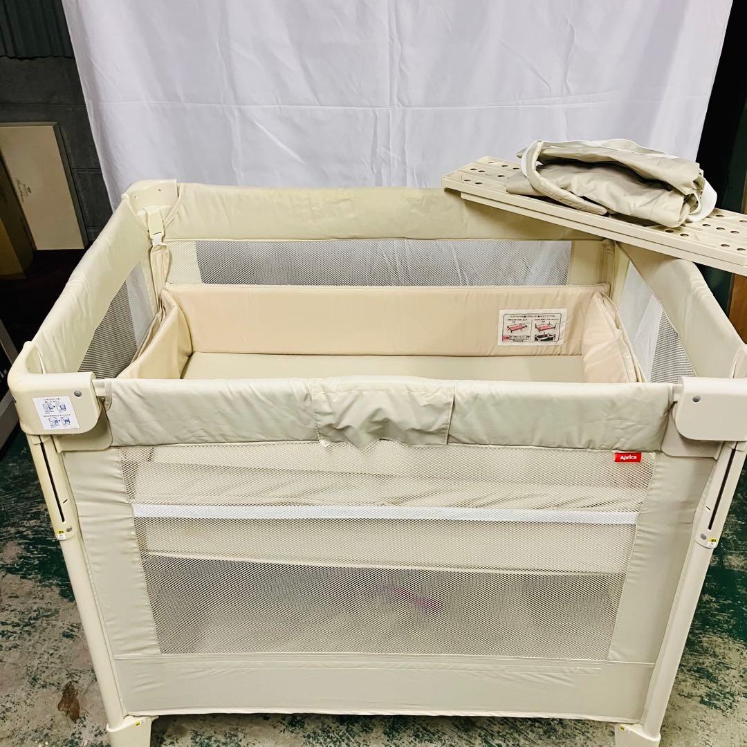 11r42 Aprica アップリカ ココネルエアープラス ベビーベッド