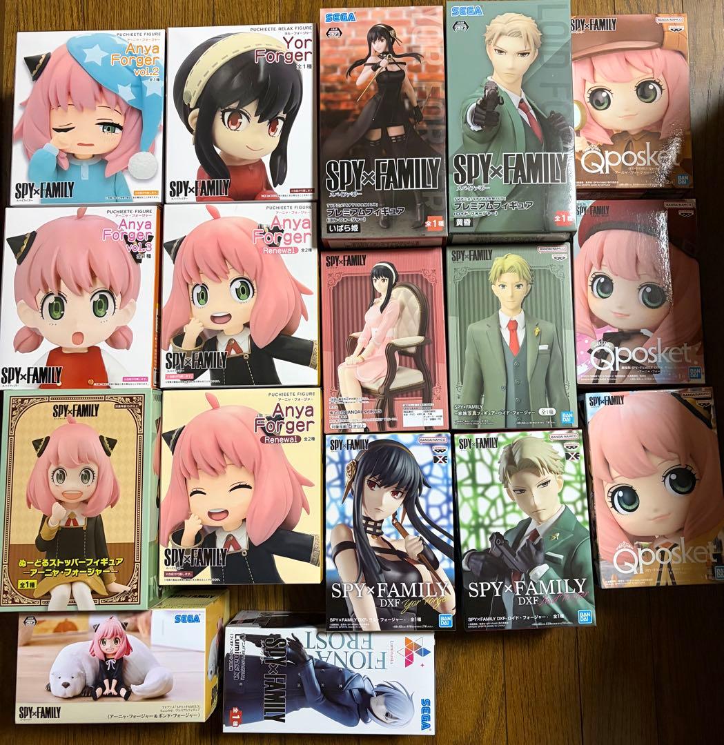 最終値下げ❗️SPY×FAMILY フィギュア17点セット
