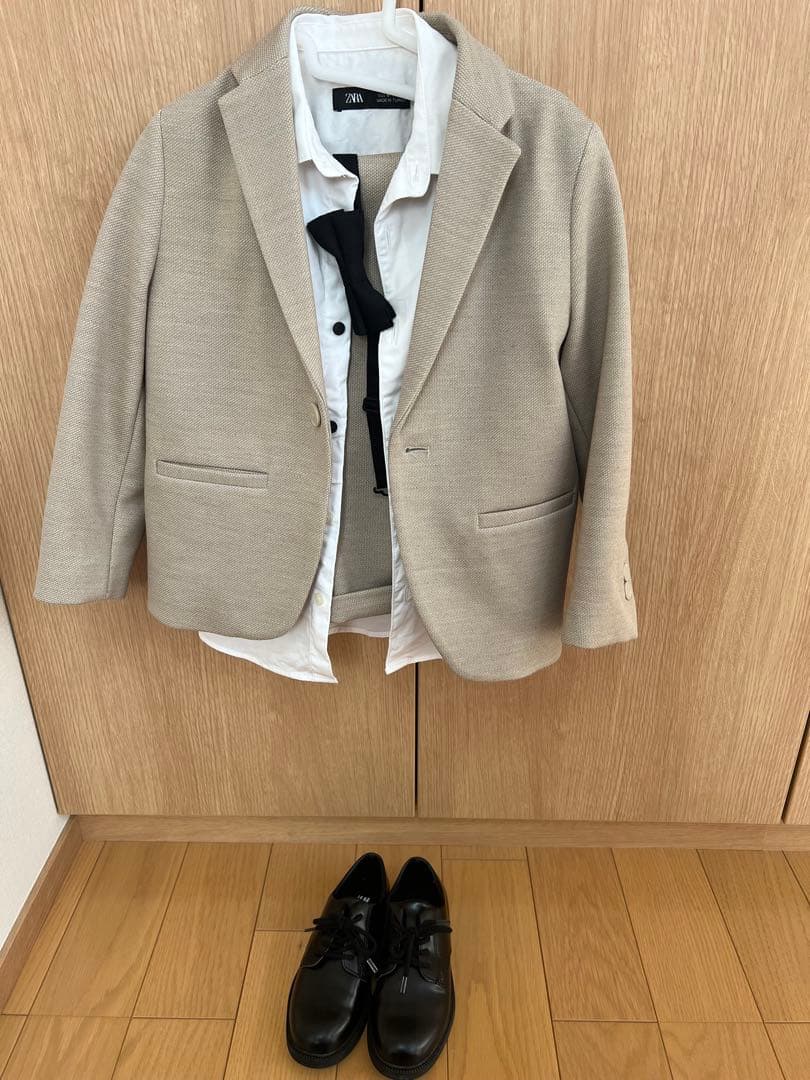 ZARA フォーマルスーツ　セットアップ　男の子　120