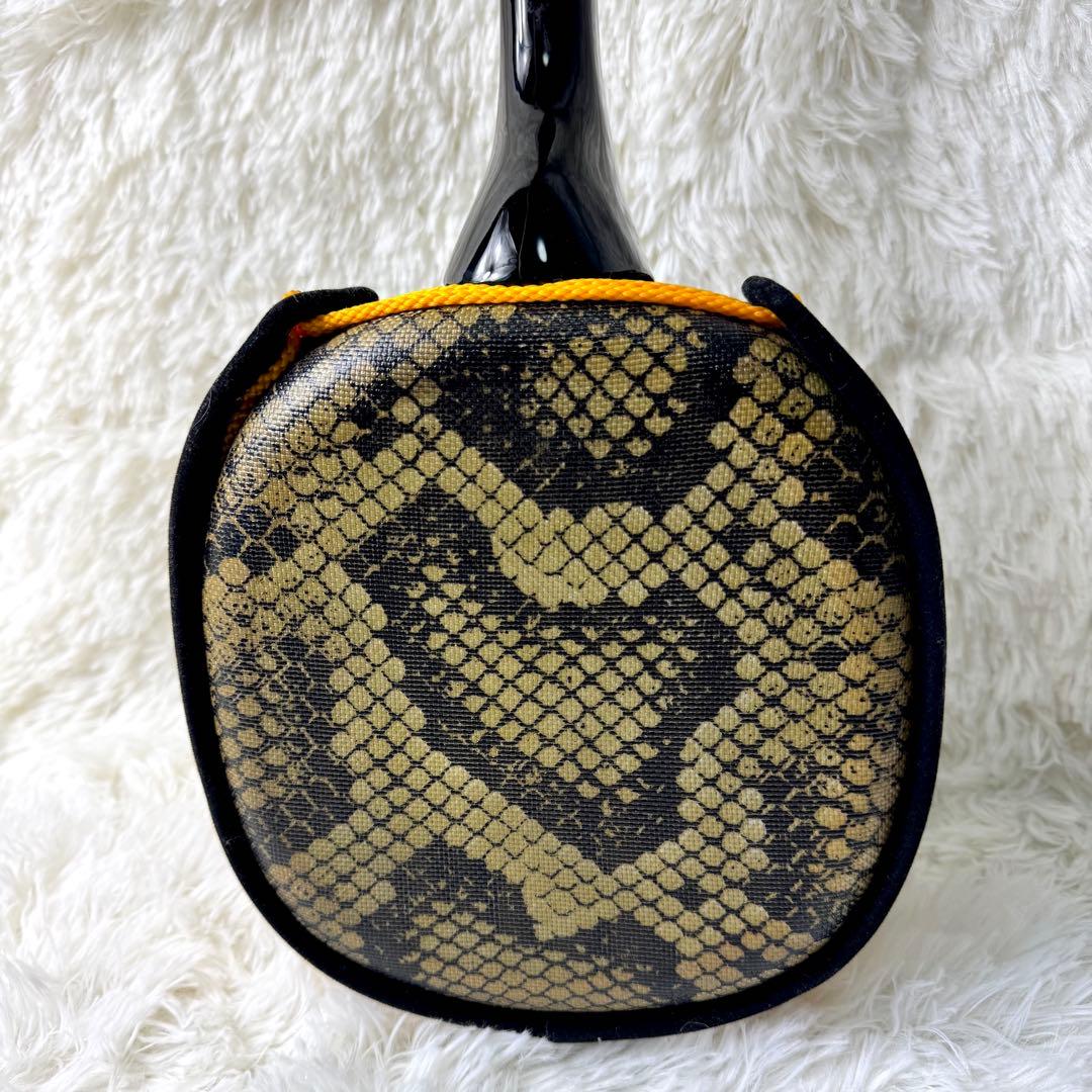 ●沖縄三線 サンシン● 人工皮張り 高級三線 ケース付