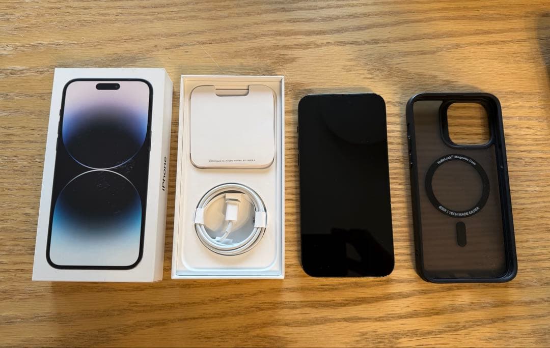 大容量 1TB iphone 14 pro max スペースブラック 箱付き