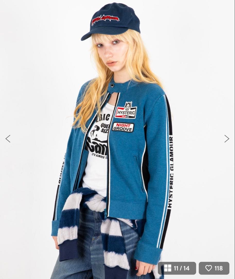 【最終価格】hysteric glamour♡ヒステリックグラマー♡ブルゾン