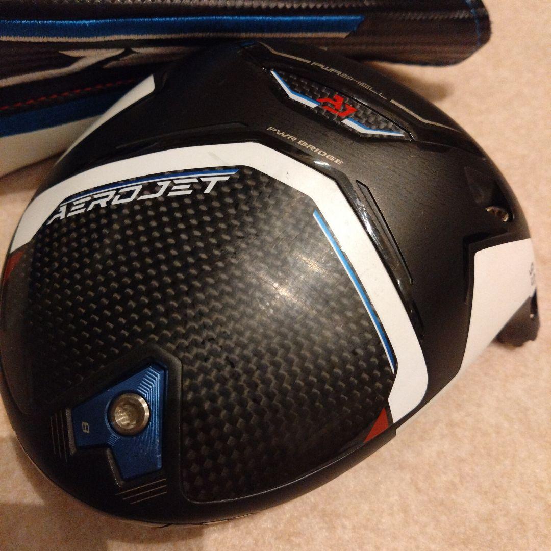 ★コブラ★美品♪ エアロジェット 9.0 ドライバー ヘッドのみ　カバー付