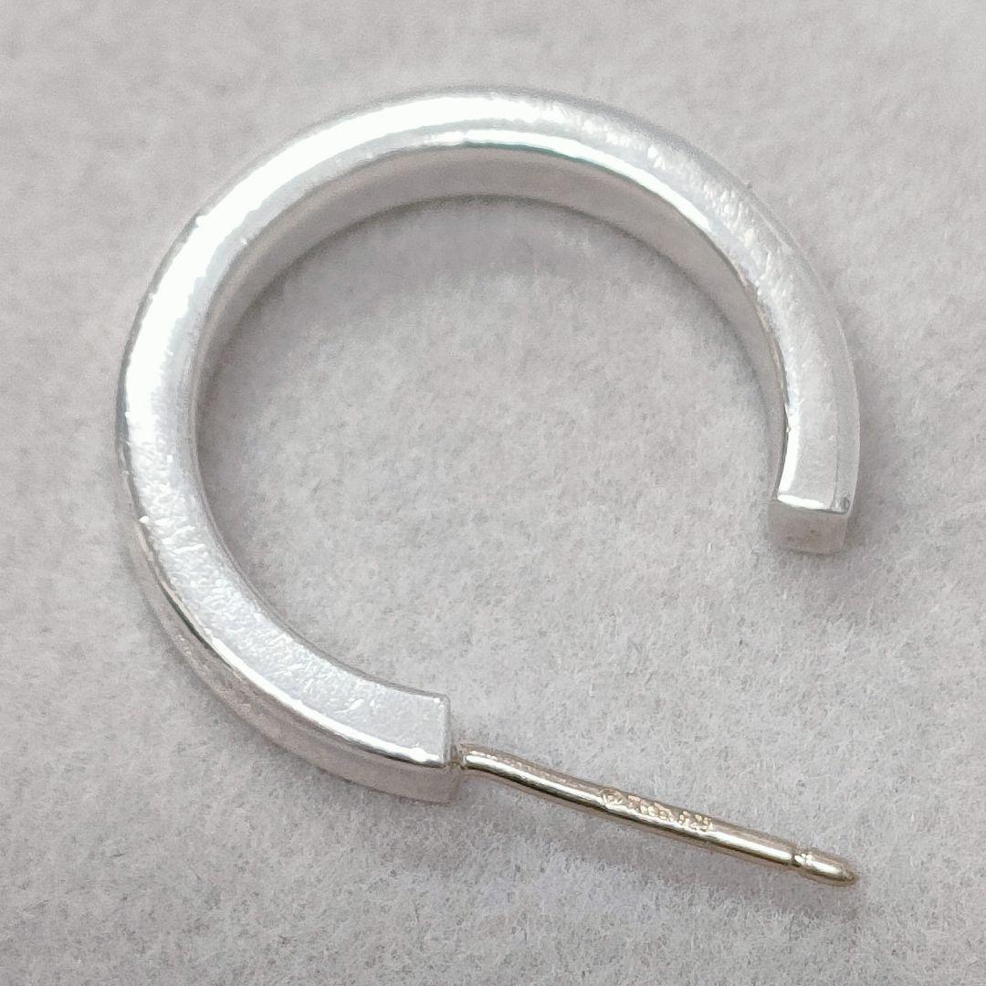 匿名配送 ティファニー 1837 ナローフープピアス シルバー 925 片耳