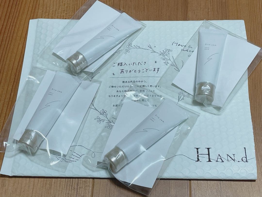 Siro jam ハンドクリーム 4本セット