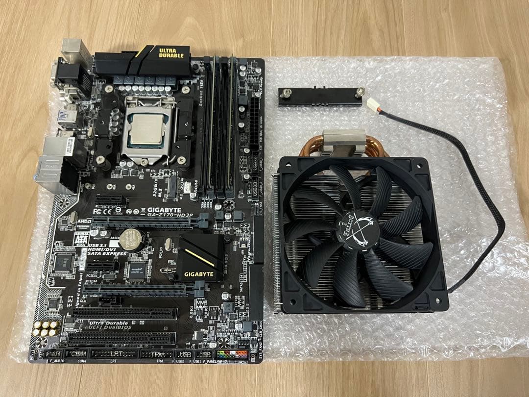 GA-Z170-HD3P/Core i7 6700/16G(DDR4)セット