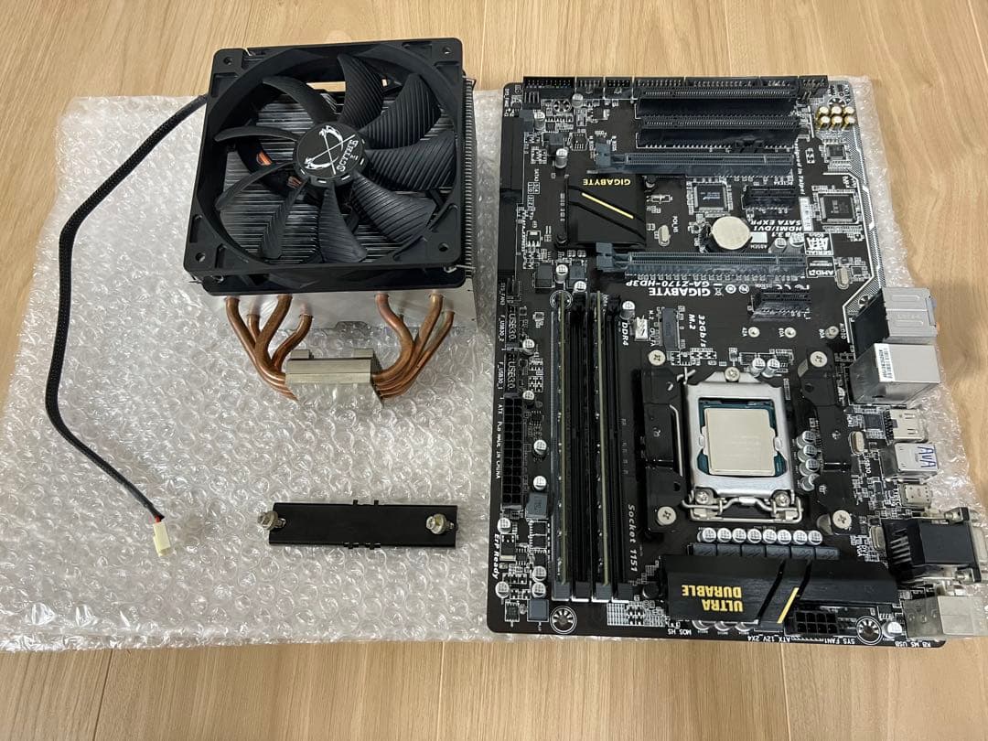 GA-Z170-HD3P/Core i7 6700/16G(DDR4)セット