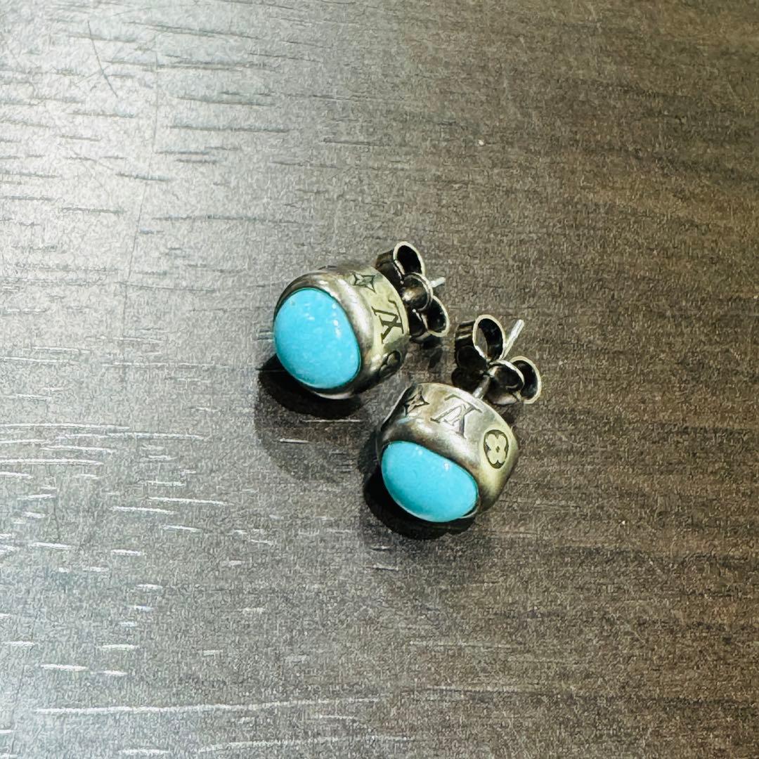 ルイヴィトン　セット ピアス・ターコイズロデオ