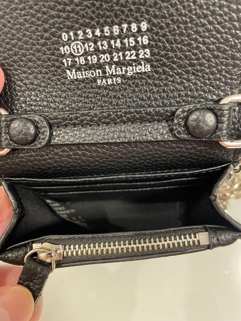 メゾンマルジェラ　4ステッチ　チェーンショルダーバッグ　極美品