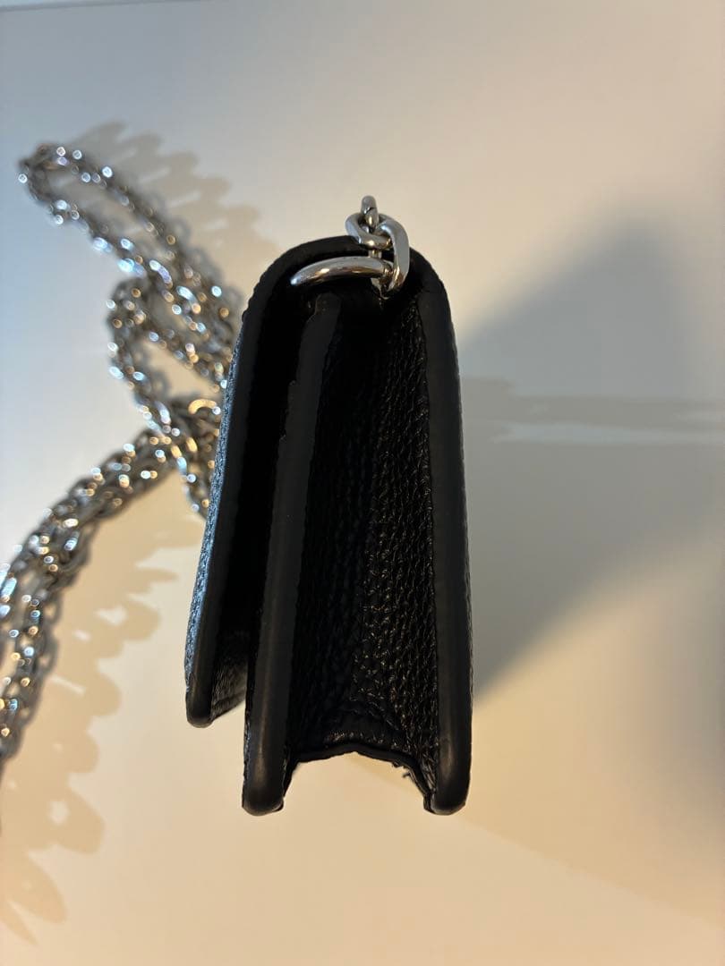 メゾンマルジェラ　4ステッチ　チェーンショルダーバッグ　極美品