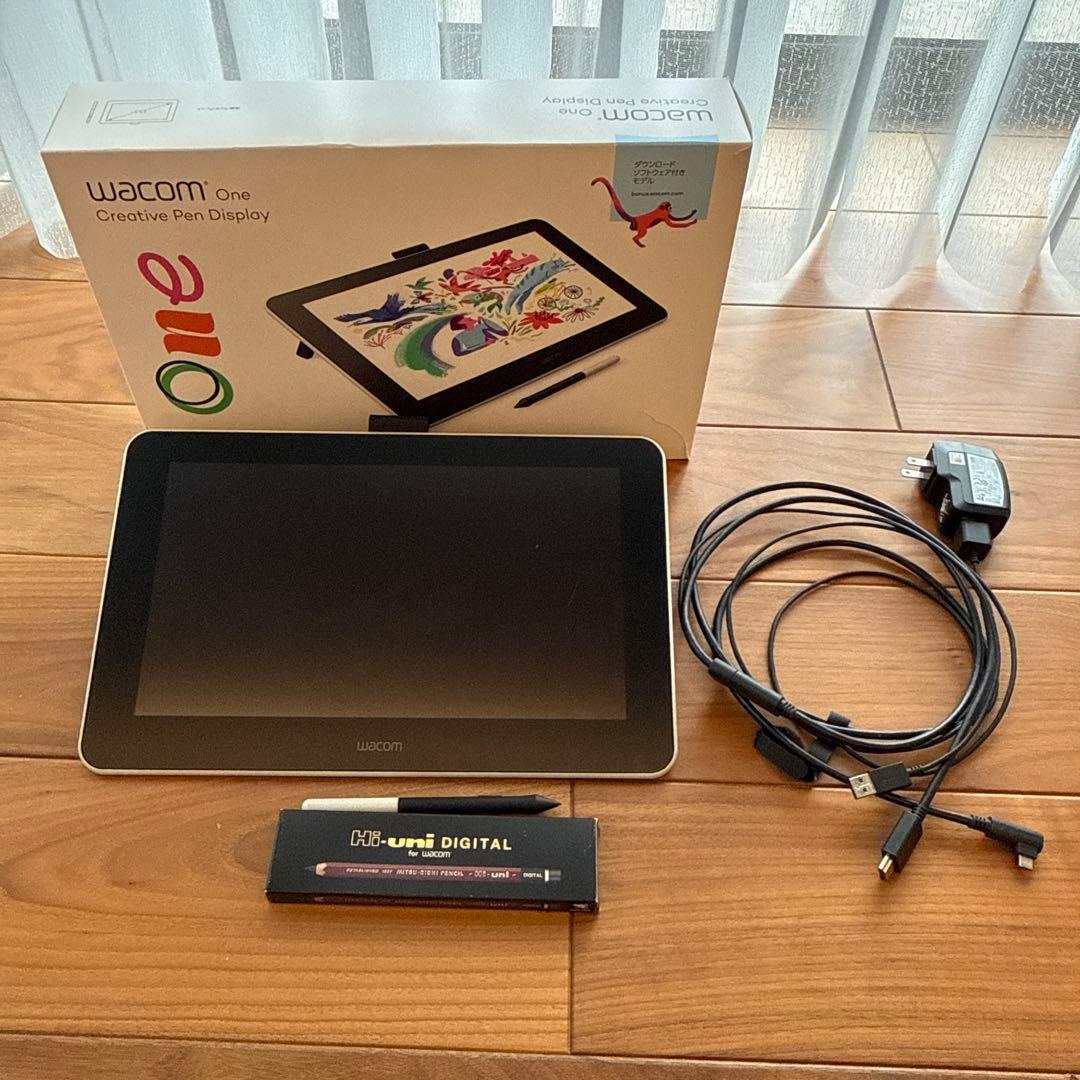 Wacom One 13 DTC133W0D 13.3インチ 液晶ペンタブレット